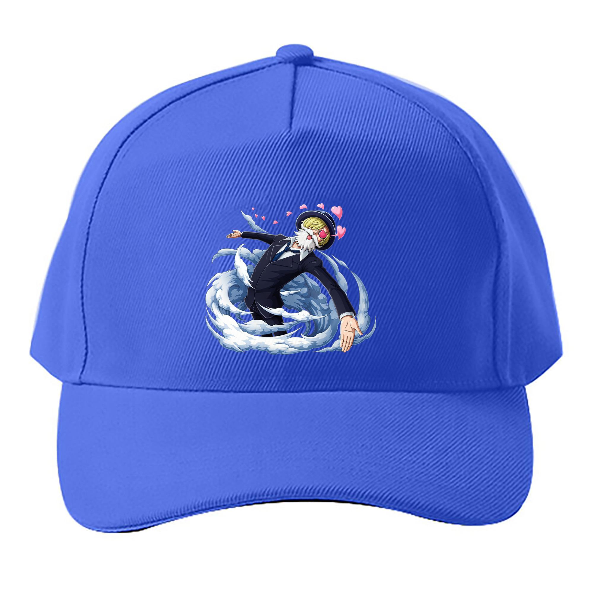 （画像用） ワンピース サンジ ONE PIECE Sanji ベースボールキャップ 綿100％ 男女兼用 帽子 スポーツ